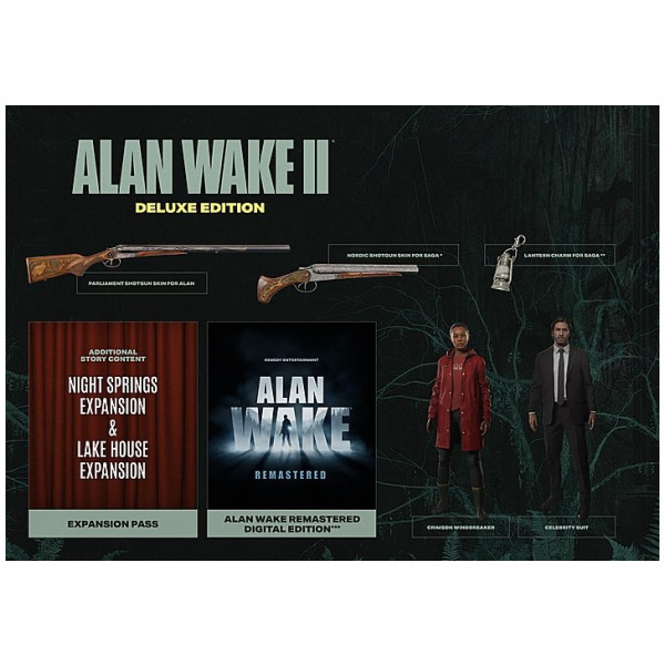 Alan Wake 2 Deluxe Edition - PlayStation 5 PS5 - - PNP Games
